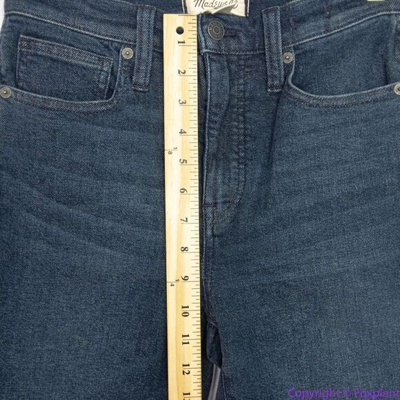 NEW Madewell 10" High-Rise Skinny Jeans in Bensley Wash, 26 - Picture 8 of 15